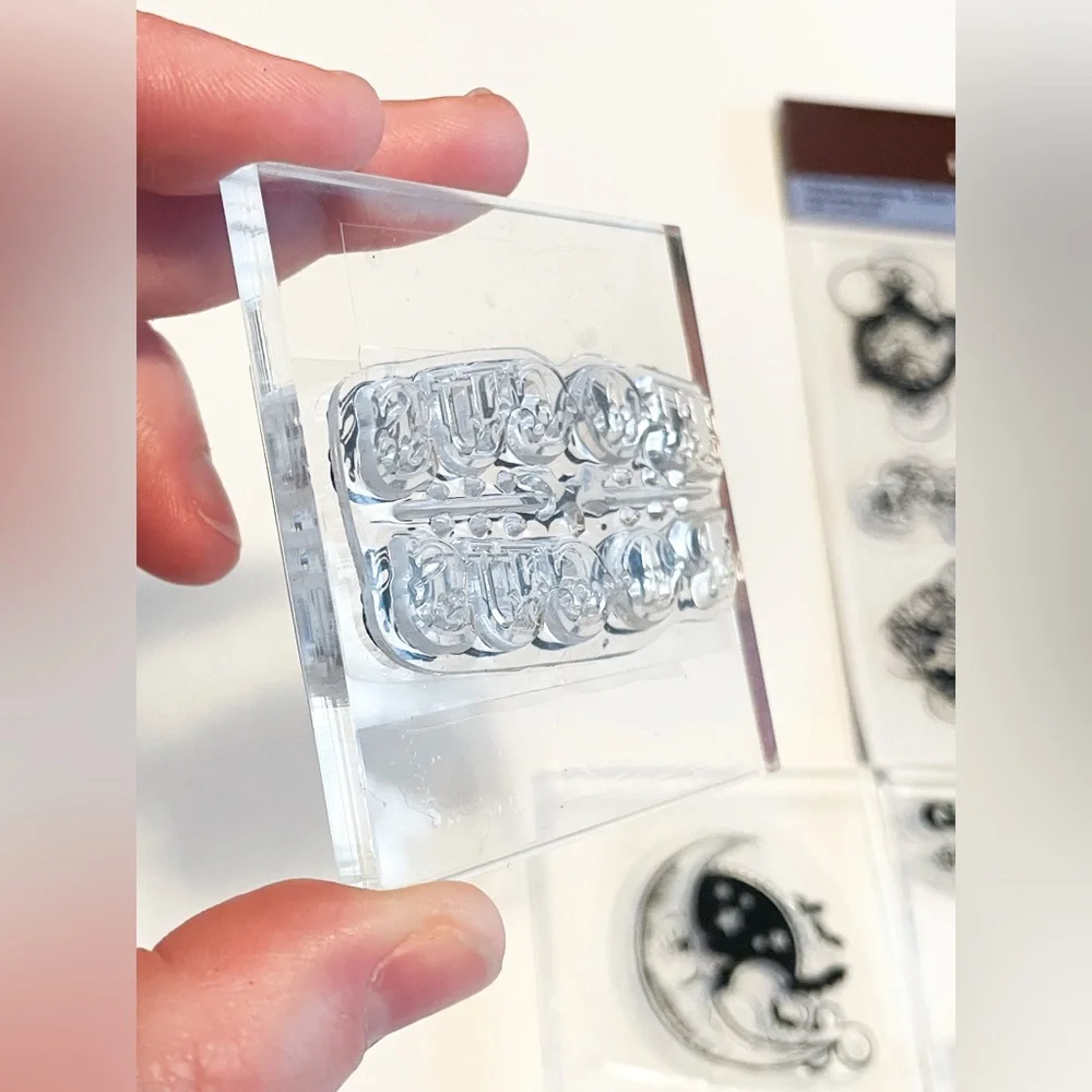 Set of Stamps for Scrapbooking/Crafting - Steampunk and Halloween - Picture 2 of 5